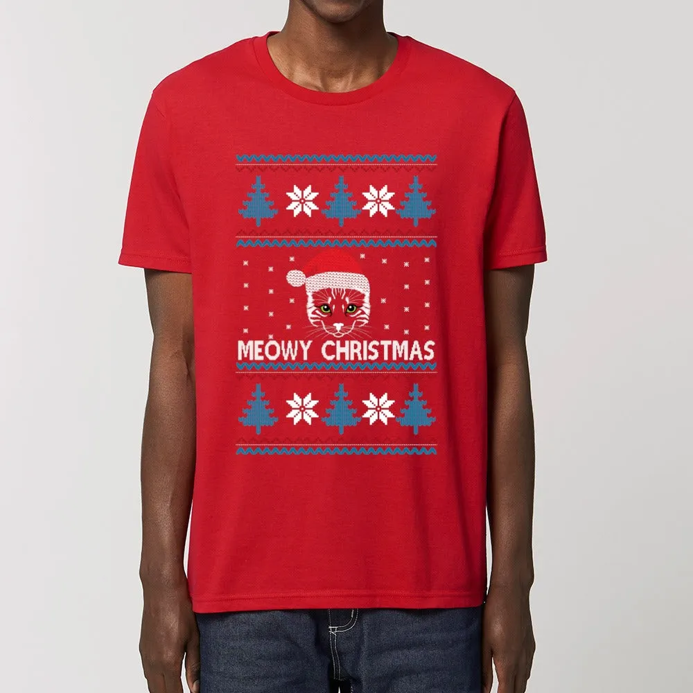 T - Shirt - Meowy Christmas 2