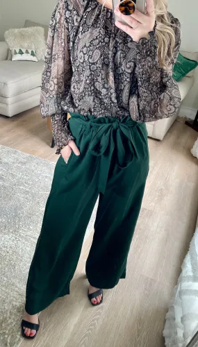 Tis The Season Paperbag Pants
