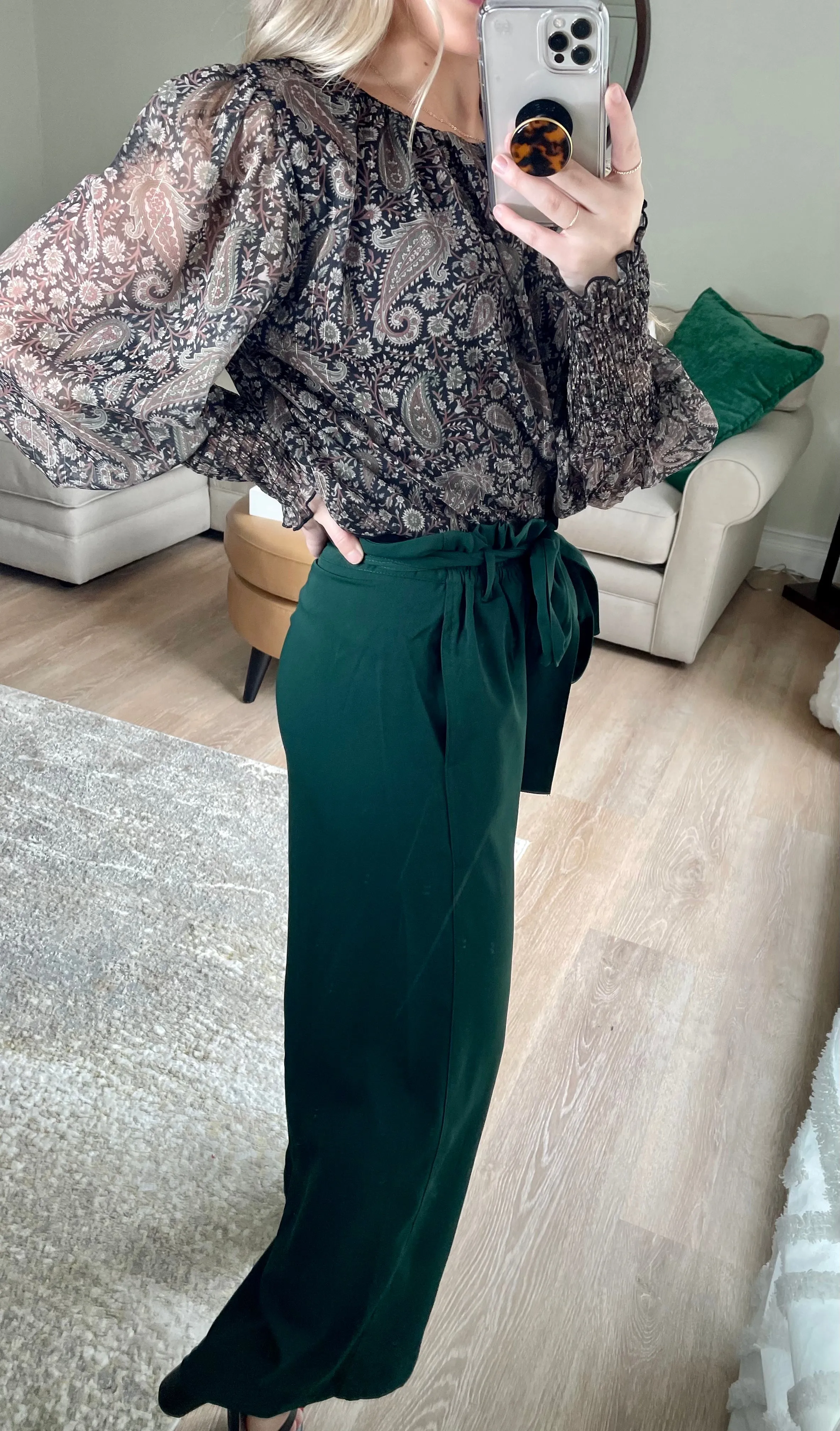 Tis The Season Paperbag Pants