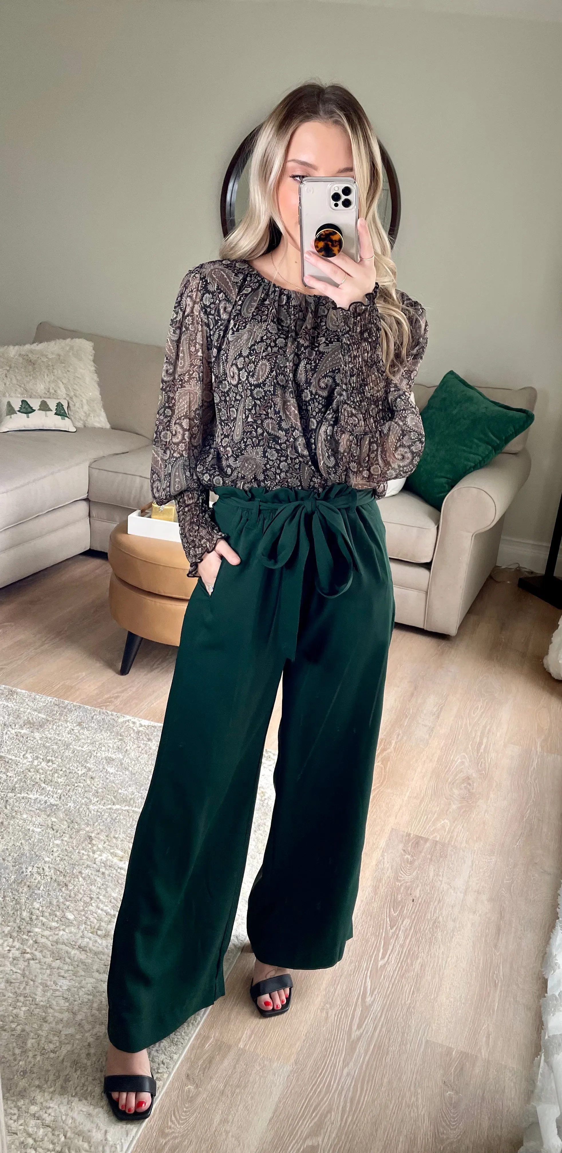 Tis The Season Paperbag Pants