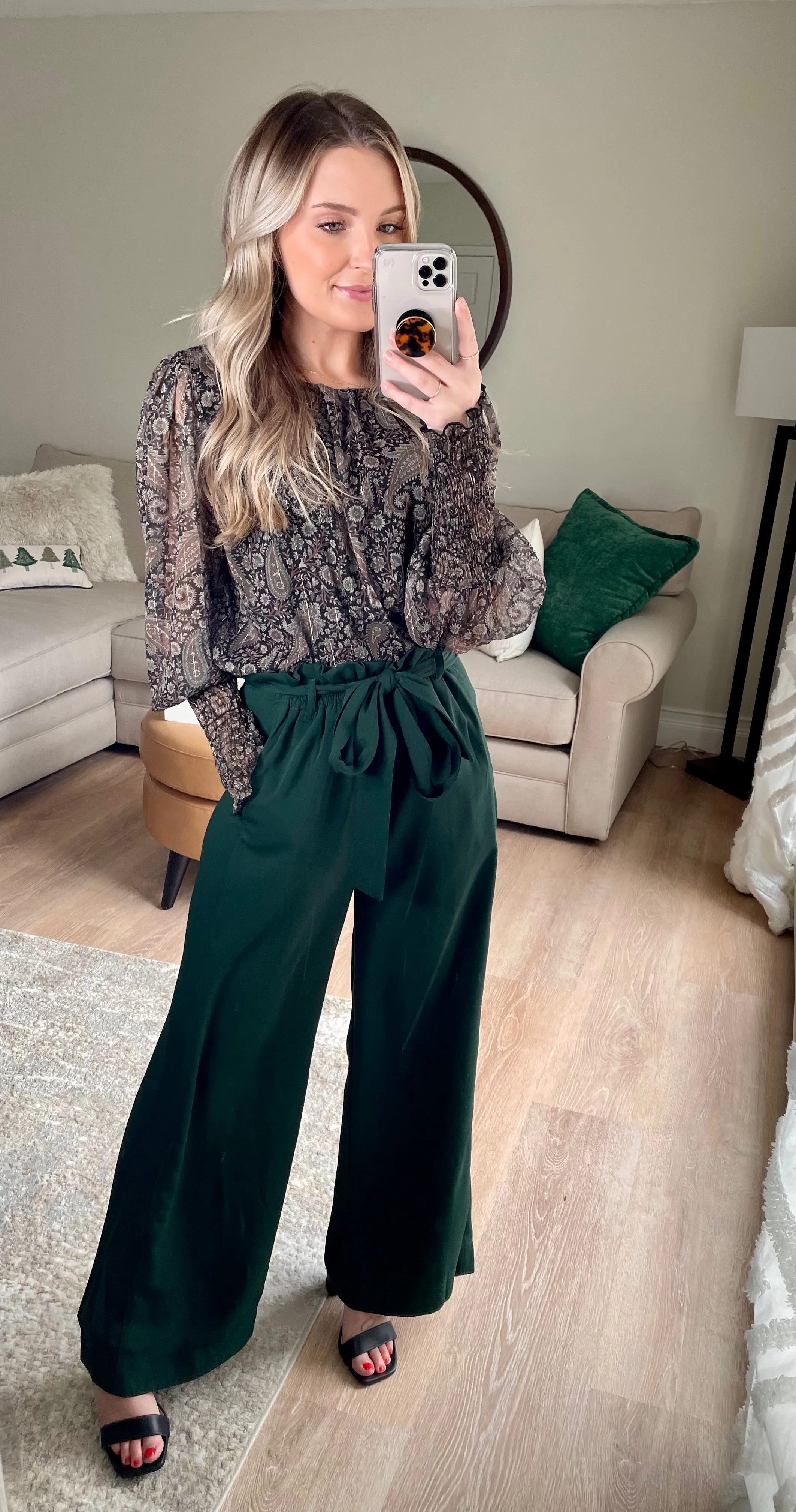 Tis The Season Paperbag Pants
