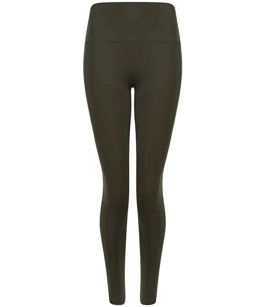 Tombo Ladies Core Pocket Leggings | Olive Green
