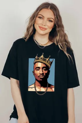 Tupac King Graphic Tee