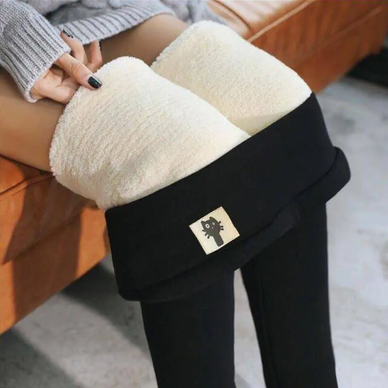 Winter Hight Waist  Stretchy Leggings
