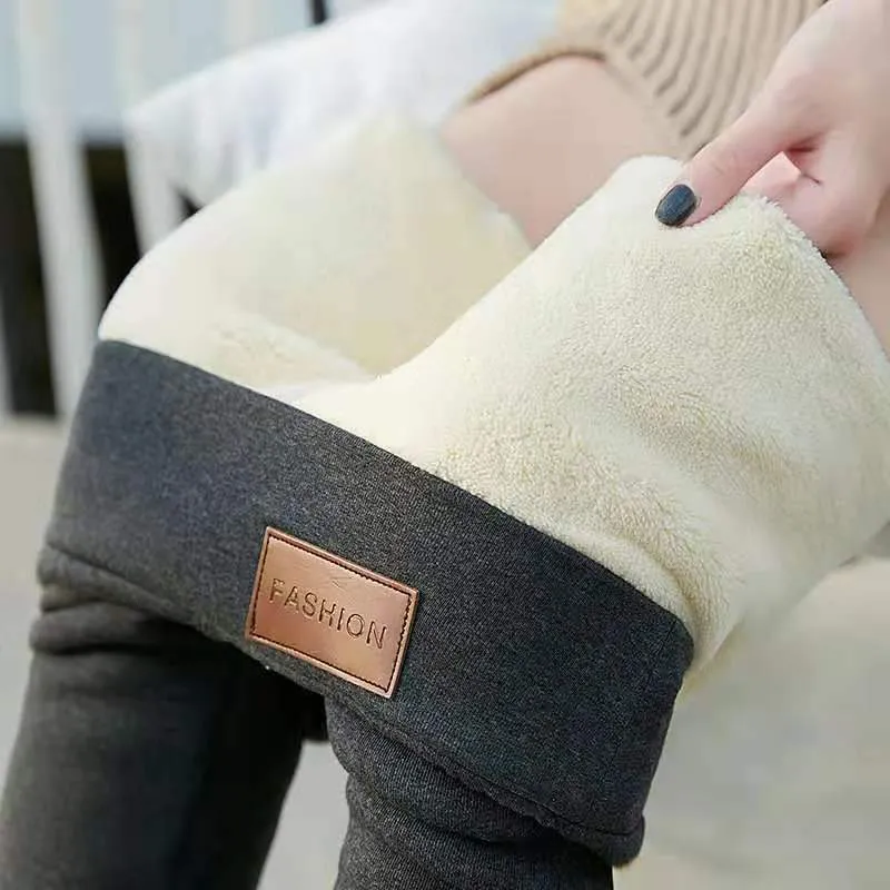 Winter Hight Waist  Stretchy Leggings