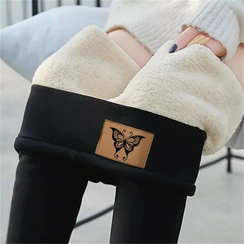 Winter Hight Waist  Stretchy Leggings