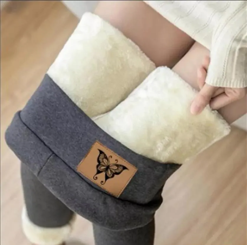 Winter Hight Waist  Stretchy Leggings