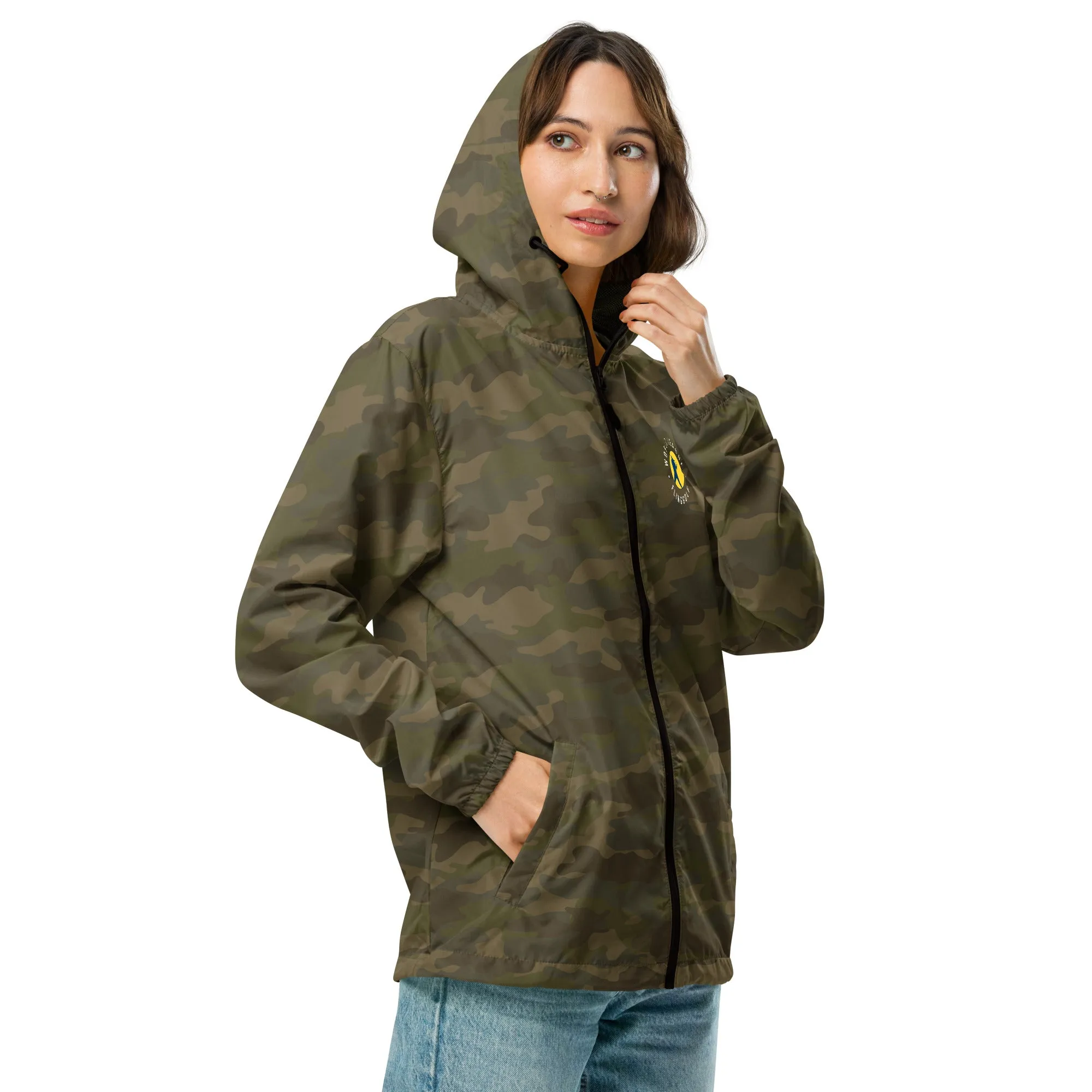 WLF Unisex Lightweight Windbreaker (Dark)