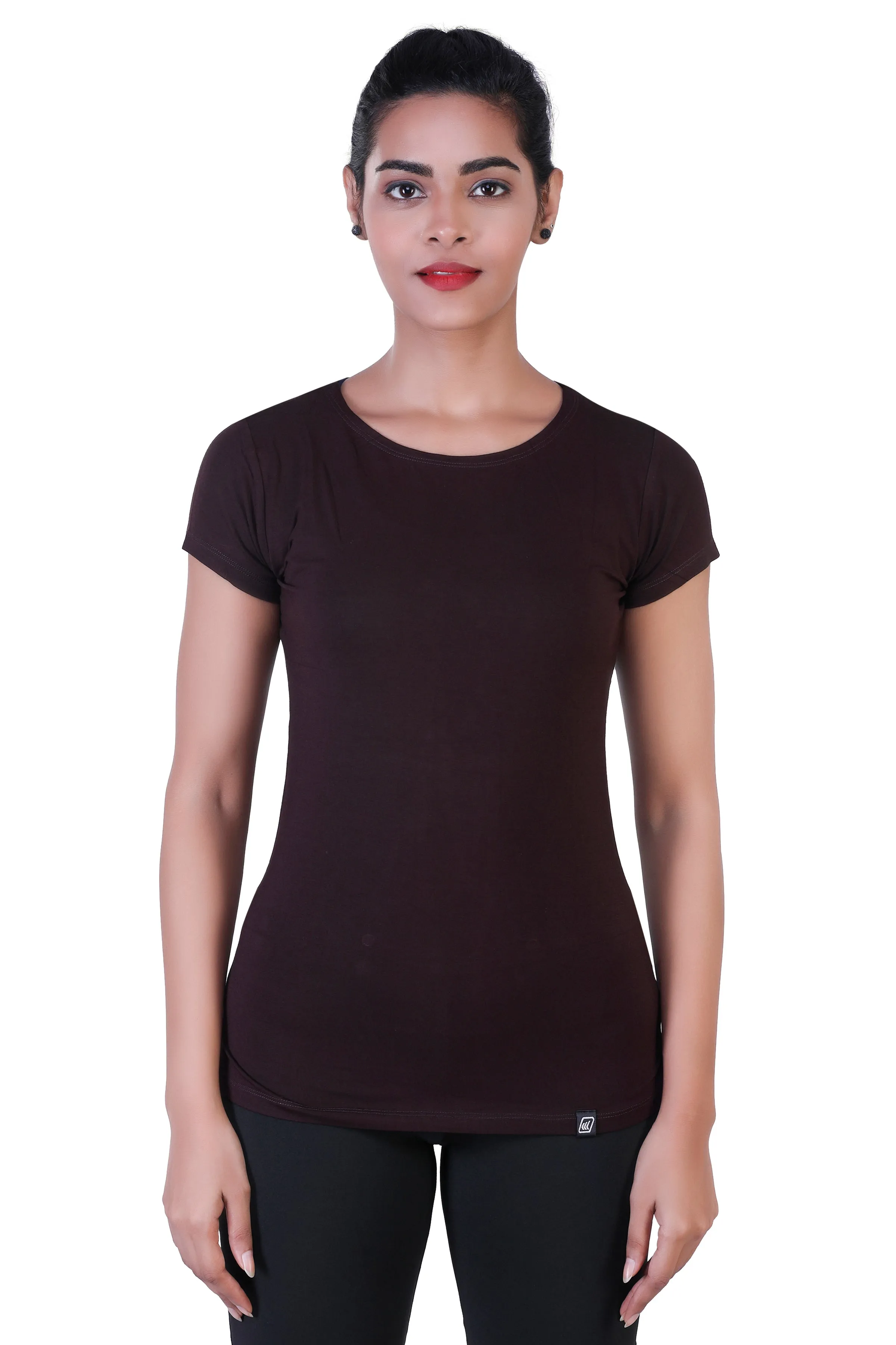 WOMEN'S SOLID ULTRA SOFT STANDARD FIT T-SHIRT