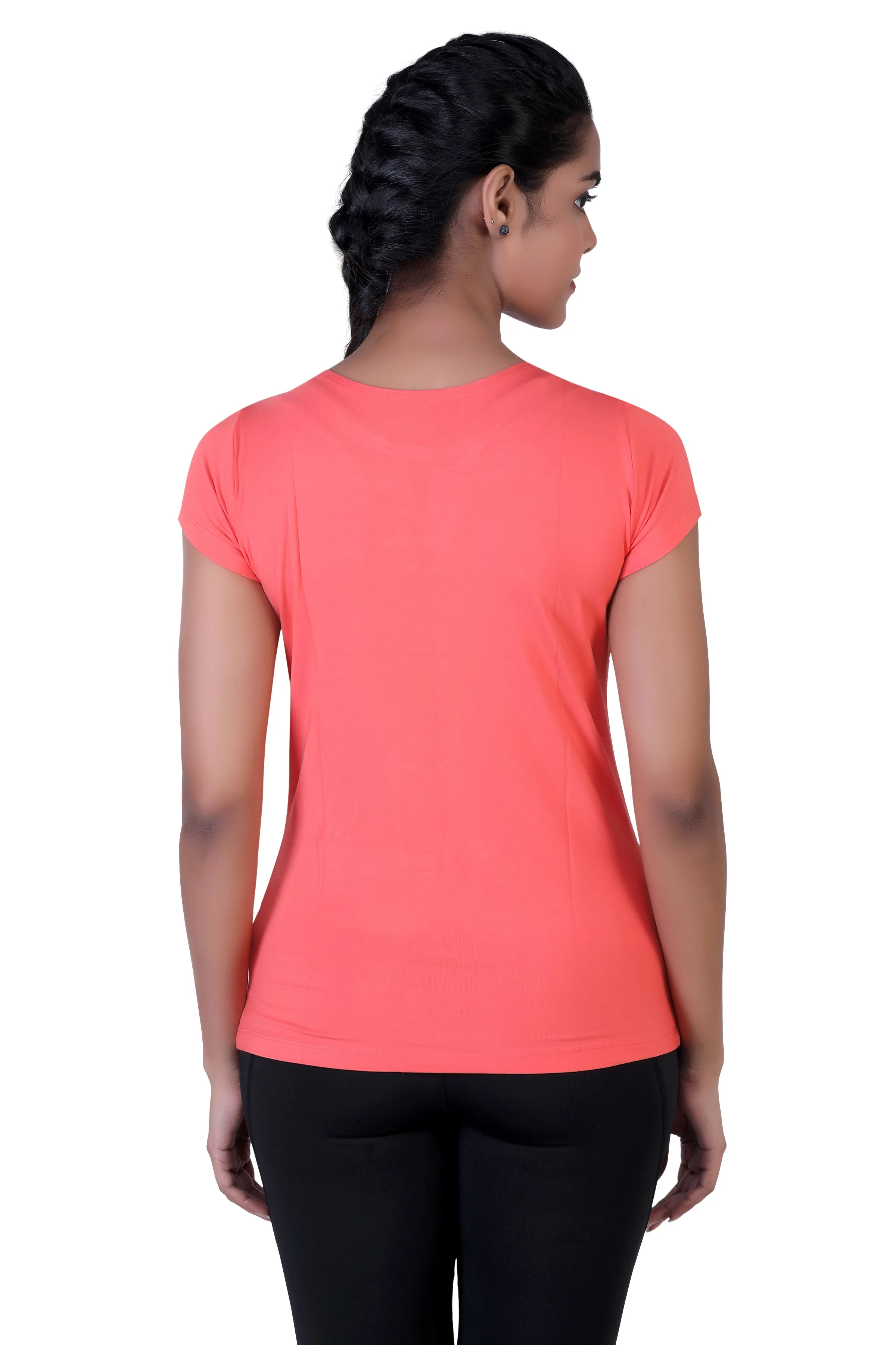 WOMEN'S SOLID ULTRA SOFT STANDARD FIT T-SHIRT
