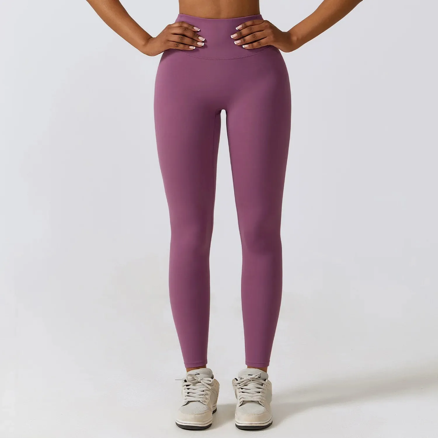 Xena-Seamless High-Waist Workout Leggings, Tummy control